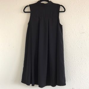 Black Trapeze Dress